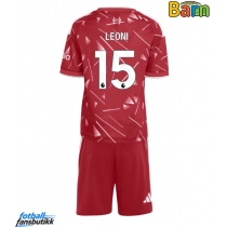 Liverpool Giovanni Leoni #15 Hjemmedraktsett Barn 2026-27 Kortermet (+ Korte bukser)
